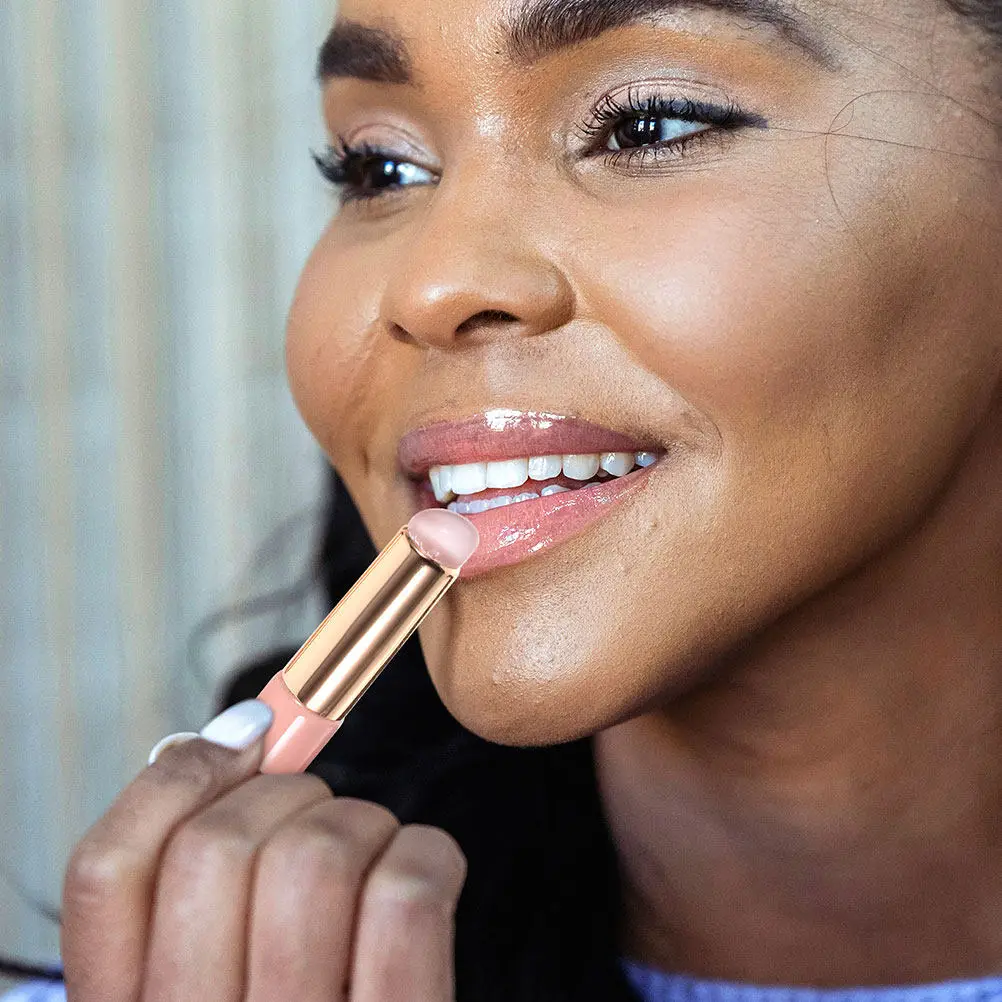 4Pcs Silicone Lip Brushes Multi-Functional Soft Applicator for Lip Balm Mask Scrub Women's Daily Makeup Essentials Kit