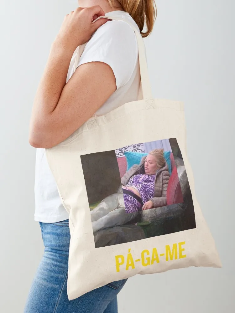 

BELEN ESTEBAN as LA MAJA VESTIDA Tote Bag shopping trolley bag woman shopping bag shopper woman Canvas