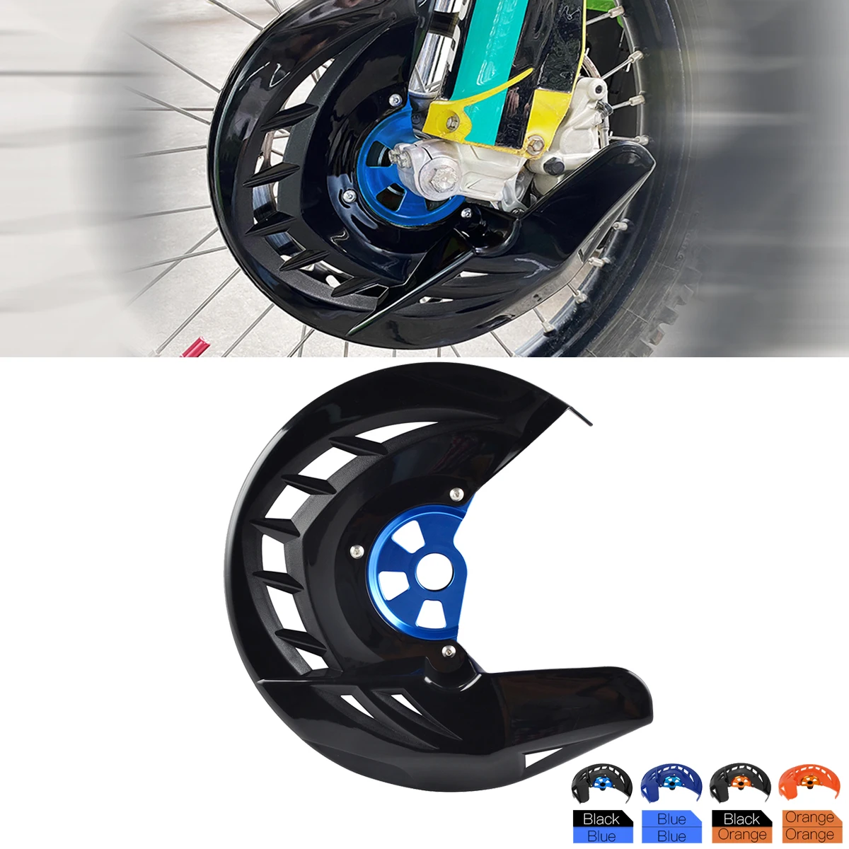 

NICECNC For Husqvarna TE 300 2014-2015 TE 250 FE 250 FE 350 FE 450 501 Motorcycle Front Brake Disc Guard For KTM EXC 300 EXC 250