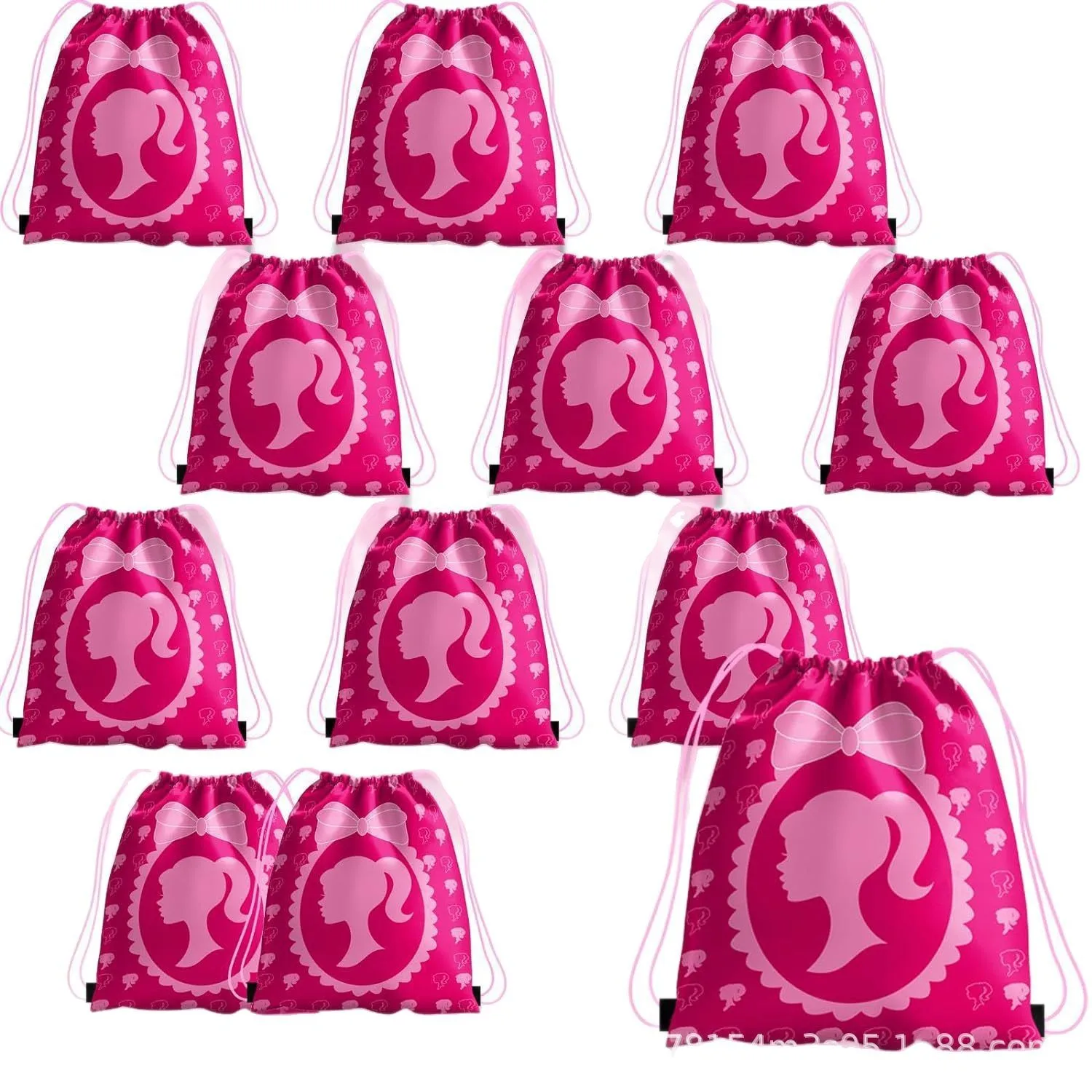 

Girls backpacks children's birthday party storage bag drawstring packaging bag gifts drawstring pockets