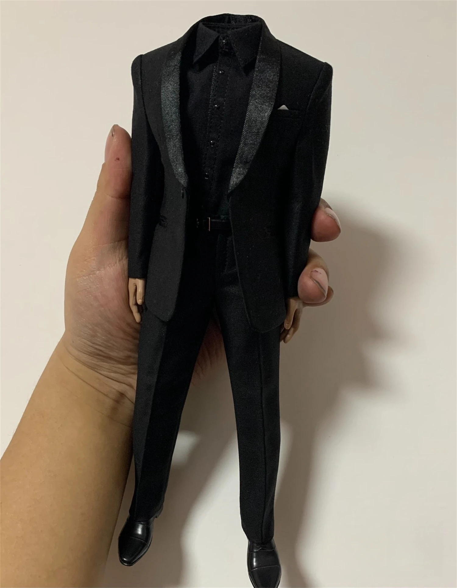 

Toy center 1/6 Black Dress Suit Clothes DIY 12'' Male Man Action Figure