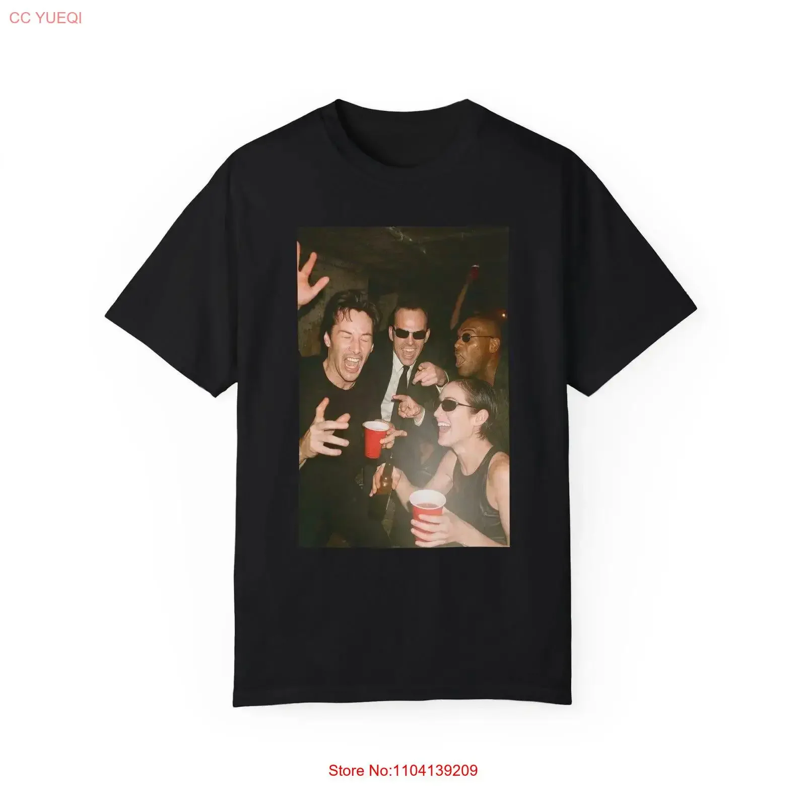 Matrix Party T Shirt When The Red Pill Hits vintage Washed designer clothes Soft Breathable homme graphic Casual Comfortable