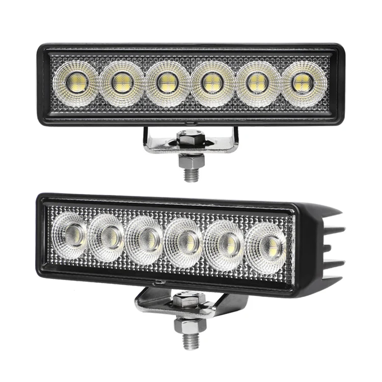 

Тонкая светодиодная рабочая световая панель 24 Вт, 5,9-дюймовый регулируемый кронштейн, 12 В, 24 В, система автомобильного освещения ECE EMC E9