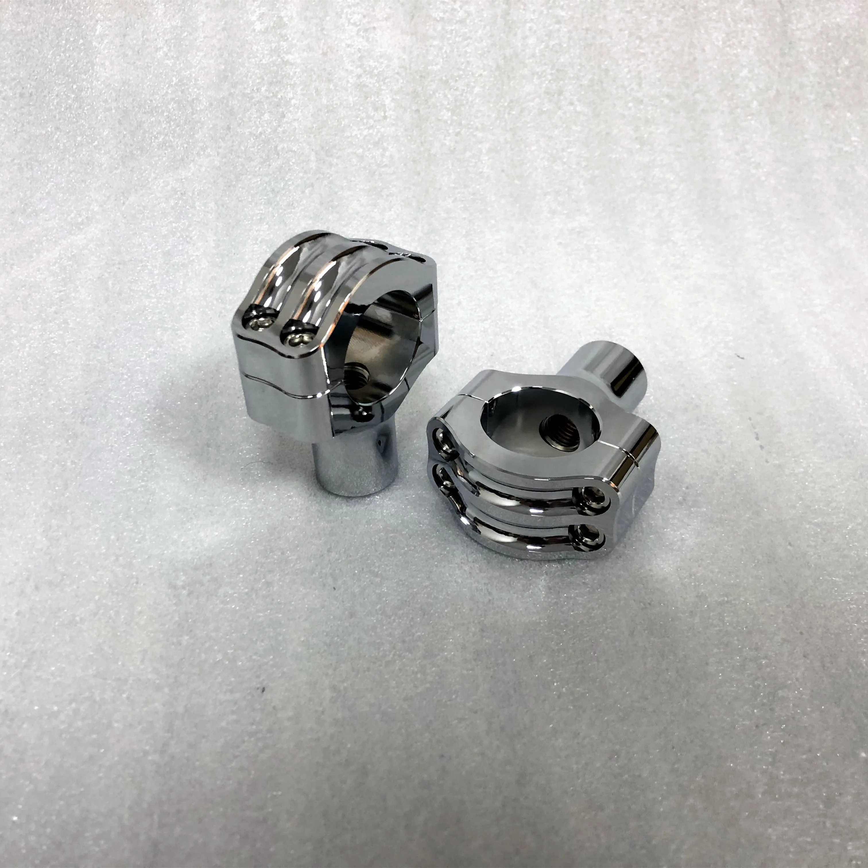 RSD 1.25 Inch Nostalgia 4-Bolt Riser For Harley FLT Tour Glide Super Glide FXRT Sport Glide FXRS-SP Low Rider FXR FXDS Dyna FXR2