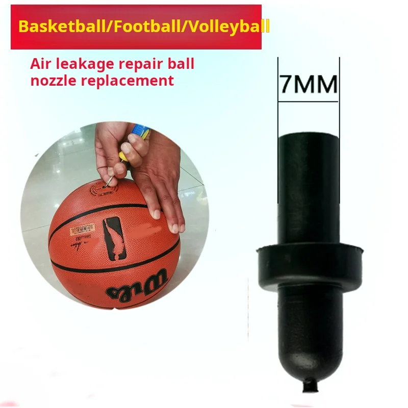 50PCS Basketball Nozzle Ball Nozzle Replacement Air Leak Repair Valve Core Inflatable Basketball Football Volleyball Universal