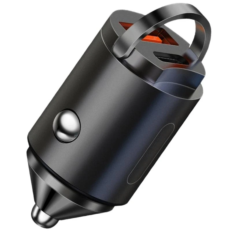

652F Car USB C 20W Car Phone Adapters Cigarettes PD20W Type C USB 2 Port Fast Charges