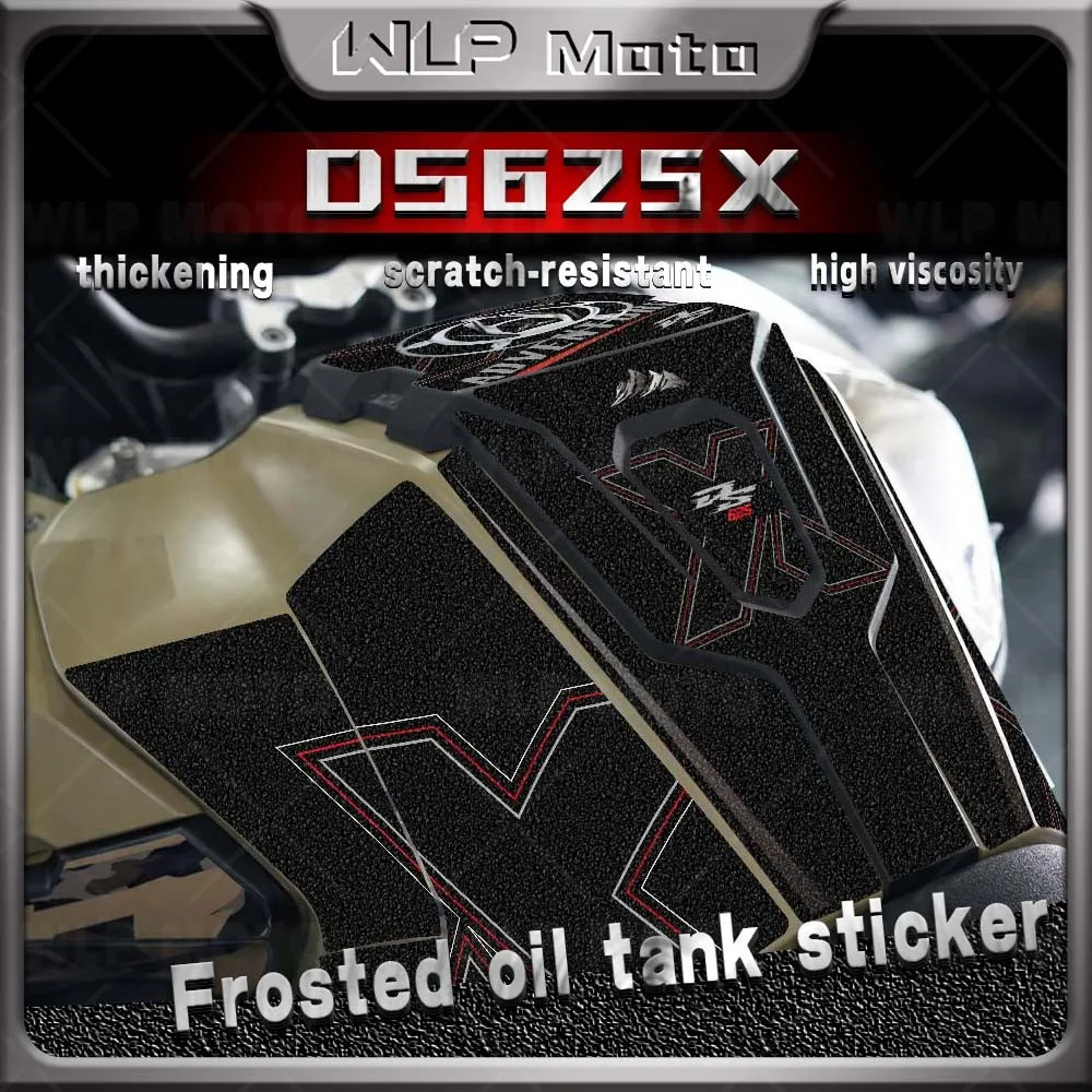 

Motorcycle Thick Frosted Fuel Tank Sticker Gas Oil Cap Pad Set Decals Waterproof For VOGE DS625X dsx 625 ds625x ds 625 x 2025