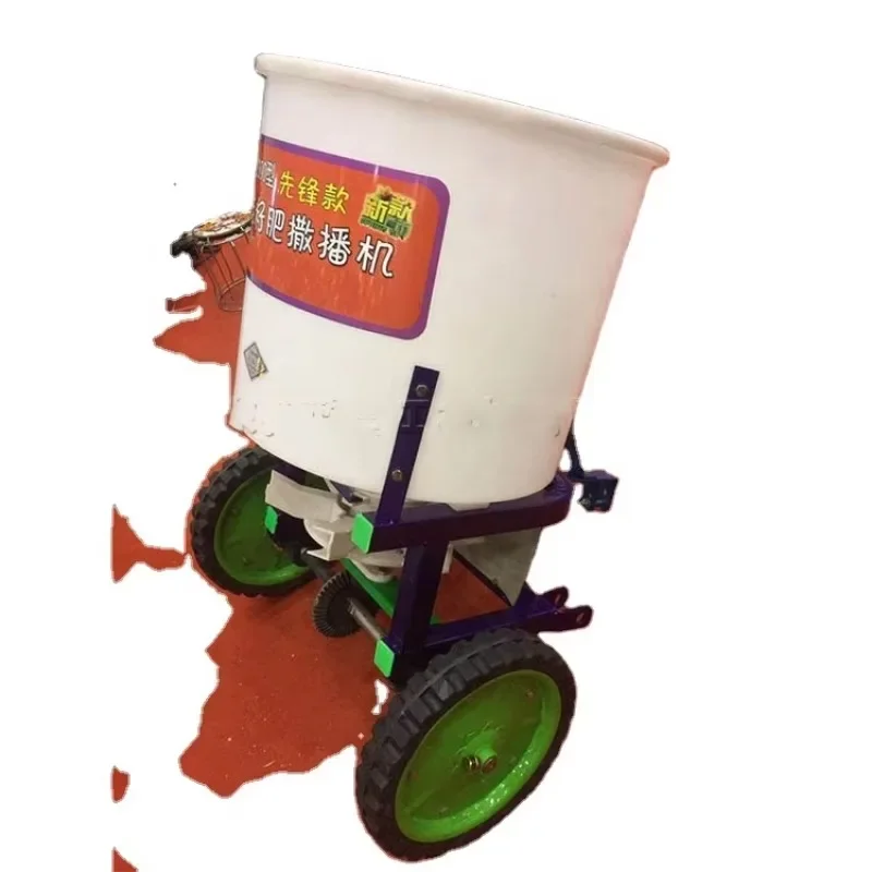 Small Agricultural Fertilizer Spreader for Grass Seed Essential Tool for Farming and Gardening