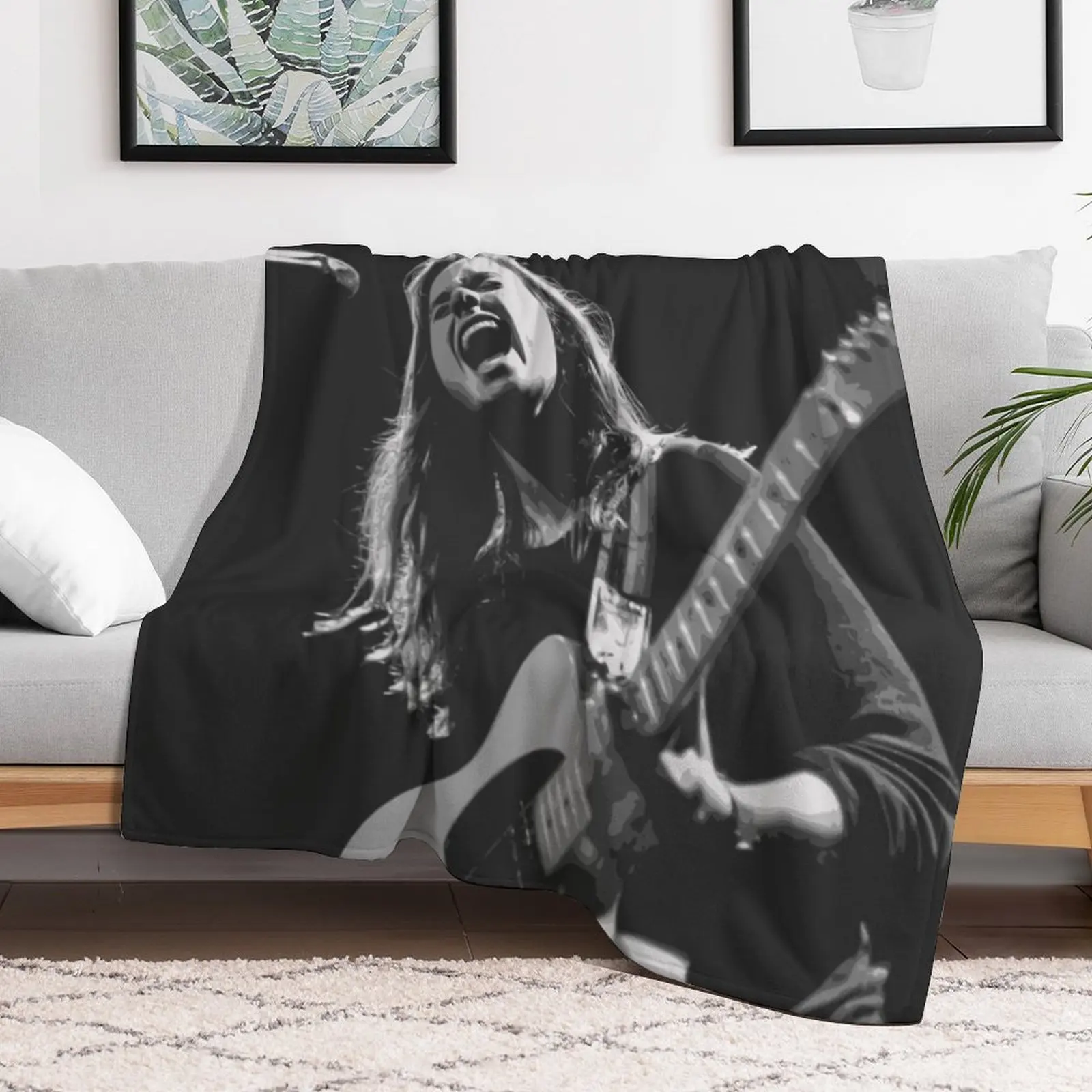 Julien Baker painting Throw Blanket