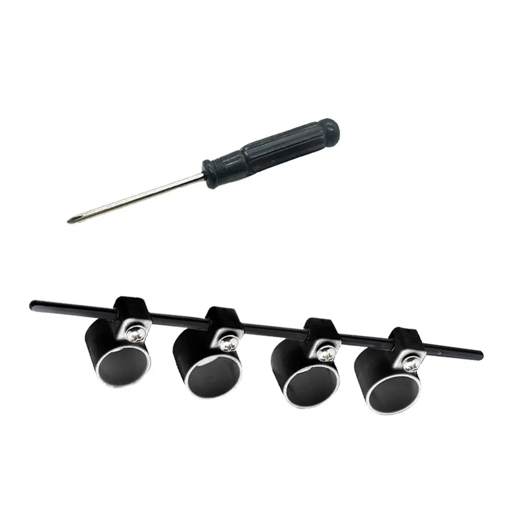 

2pcs Guitar Finger Expander Black Lightweight Durable Portable High Elasticity Easy Clean Finger Span Flexibility for Electric
