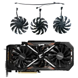 NEW T129215BU AORUS GTX 1080 Ti GPU Fan，For GIGABYTE AORUS GeForce GTX 1080Ti、GTX 1080、1070、GV-N108TAORUS Video card cooling fan