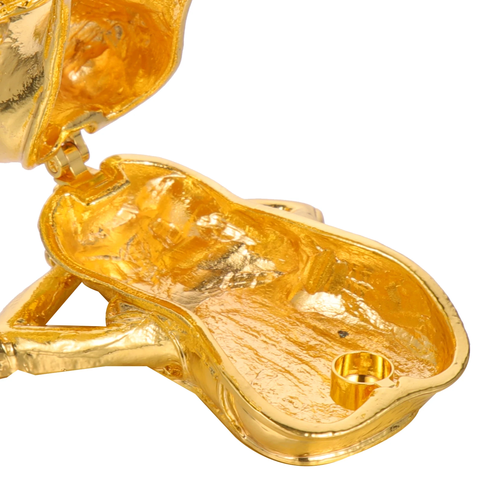 

Frog Shape Crystal Ball Display Base Alloy Storage Rack Home Decorative Pedestal Craft Stand For Glass Crystal Ball Desktop