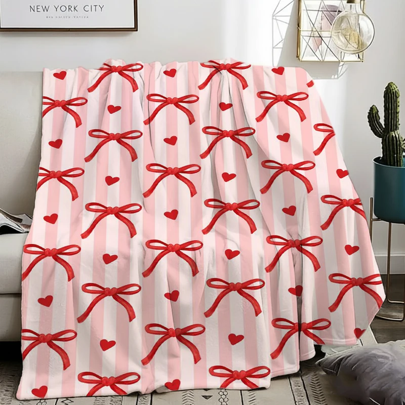 Santa Reindeer Snowman Combo Flannel Blanket For Cheerful Bedroom Decor Soft Warm Throw Blanket Wrap