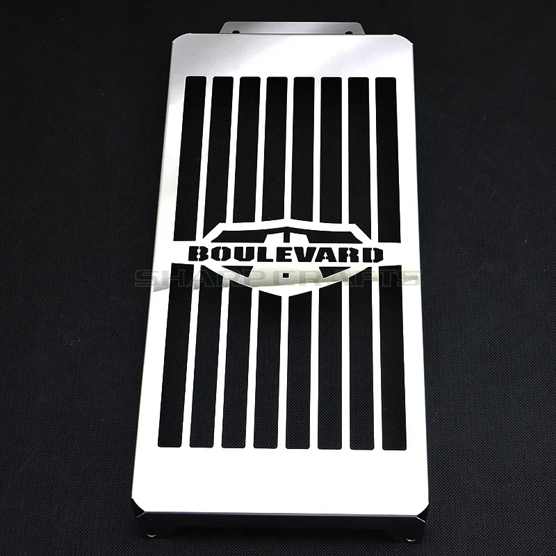 Motorcycle Parts Stainless Steel Thicken Inlay Radiator Grill Cover Guard Protector For Suzuki Boulevard C50 M50 Intruder VL800