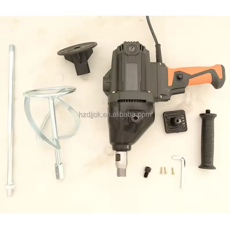 Hot Selling Industriële & DIY High-Power Elektrische Mortel Mixer 220V Stopverf Poeder Cement Pasta Beton Verf coating Machine