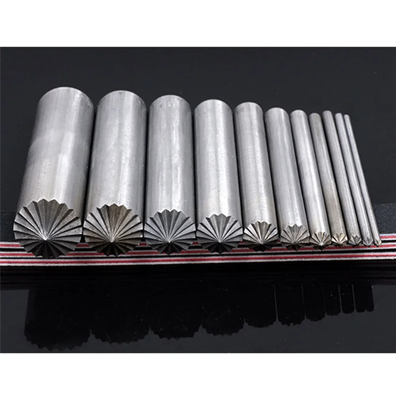 A59E-13 ピース/セット DIY 開花パンチツールパンチ革穴開花パンチツール衣類 & アクセサリー 5 ミリメートル-25 ミリメートル