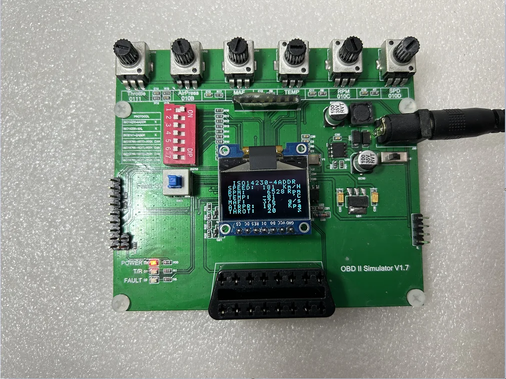 OBD emulator /ECU emulator /J1939 emulator /ELM327 test development/vehicle to everything