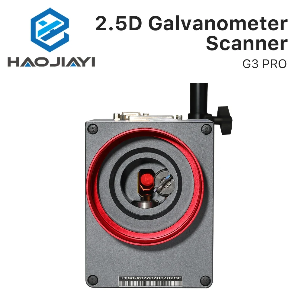 Fiber Galvo Scanner Head 2.5D G3 PRO Input Aperture 10mm Wavelength 1064nm for Laser Marking