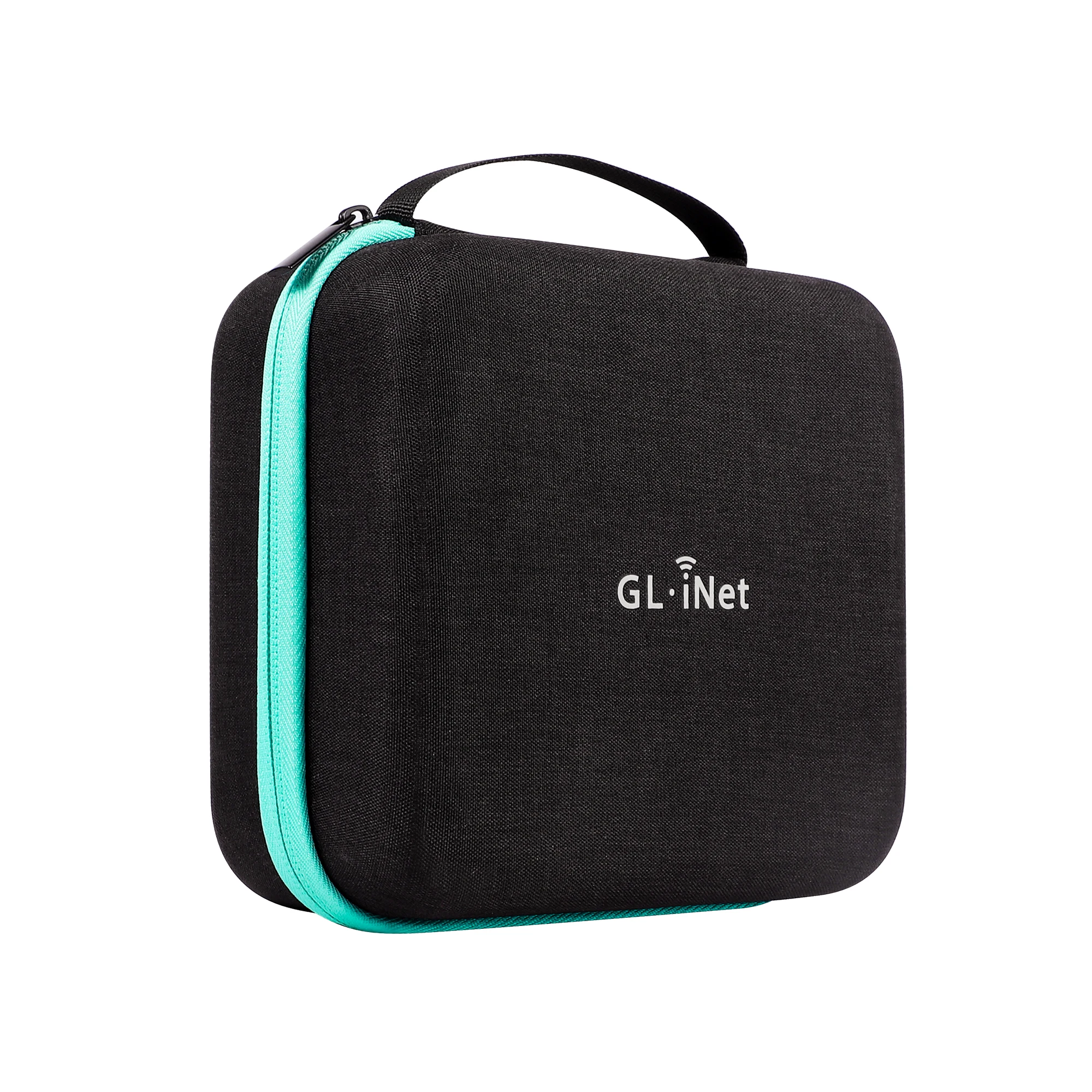 GL.iNet حقيبة تنظيم كبيرة للسفر لأجهزة توجيه السفر، وأجهزة التوجيه الخلوية، وحقيبة القرص الصلب، متوافقة مع الشواحن
