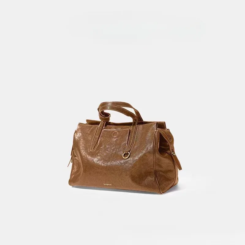 Servietă tip geantă de mână 2024, cu capacitate mare, la modă, versatilă, pentru călătorii_voghion.com