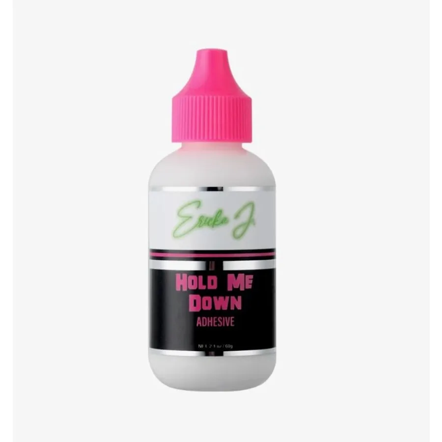 

Hold Me Down Adhesive - Waterproof Lace Wig Glue for Strong Hold, Quick Drying, Sweat and Water Resistant Sensitive Skin Friend