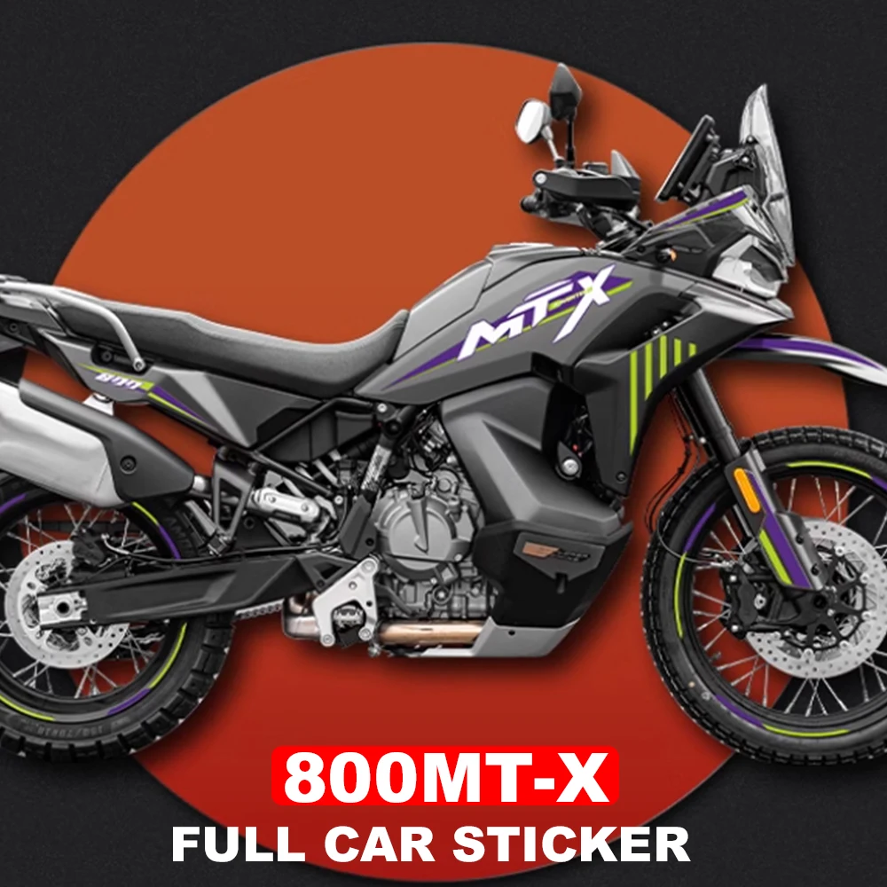 

800MT-X Waterproof Full Car Pattern Decoration For CFMOTO 800MTX Anti Scratch Motorcycle Sticker Protection Decal