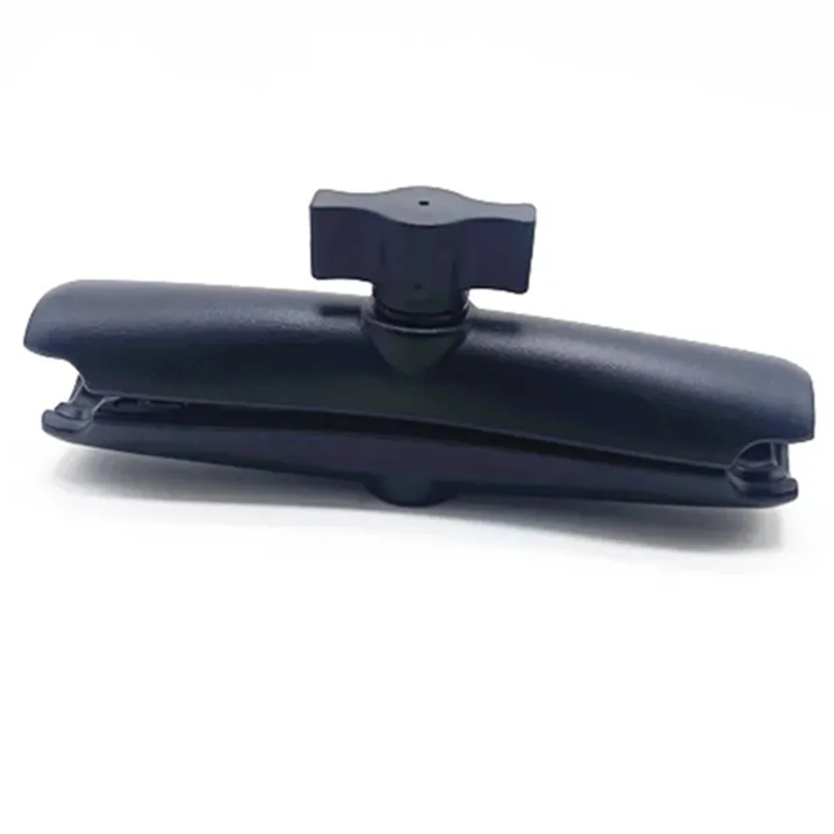 A56XQ Braccio a doppia presa per moto in lega di alluminio per 17mm-25mm Testa a sfera Clip Adattatore di montaggio Estensione Braccio girevole Supporto RAM A