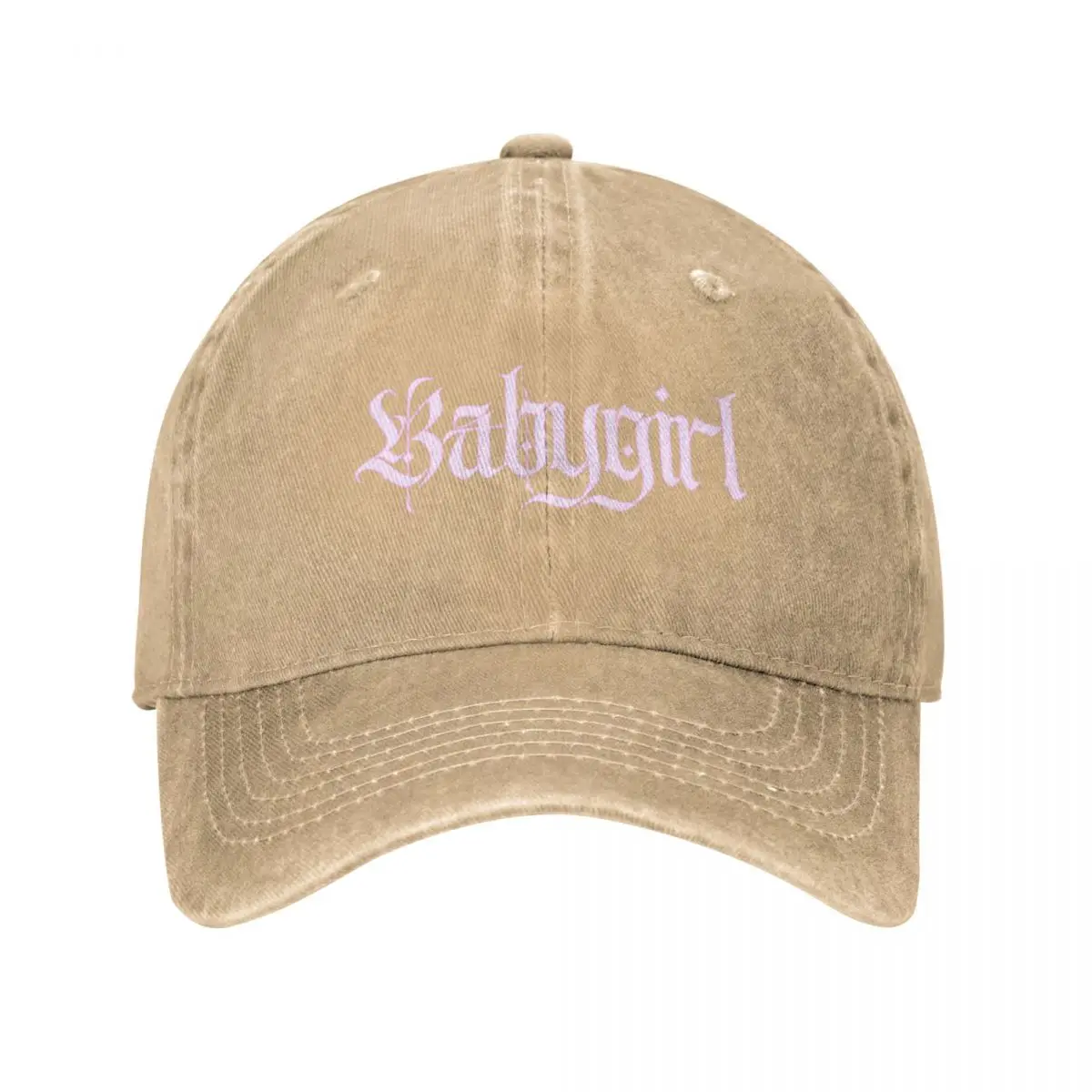 

Babygirl Aesthetic Pink Text Cap Cowboy Hat luxury brand hats baseball cap men's hats Women's
