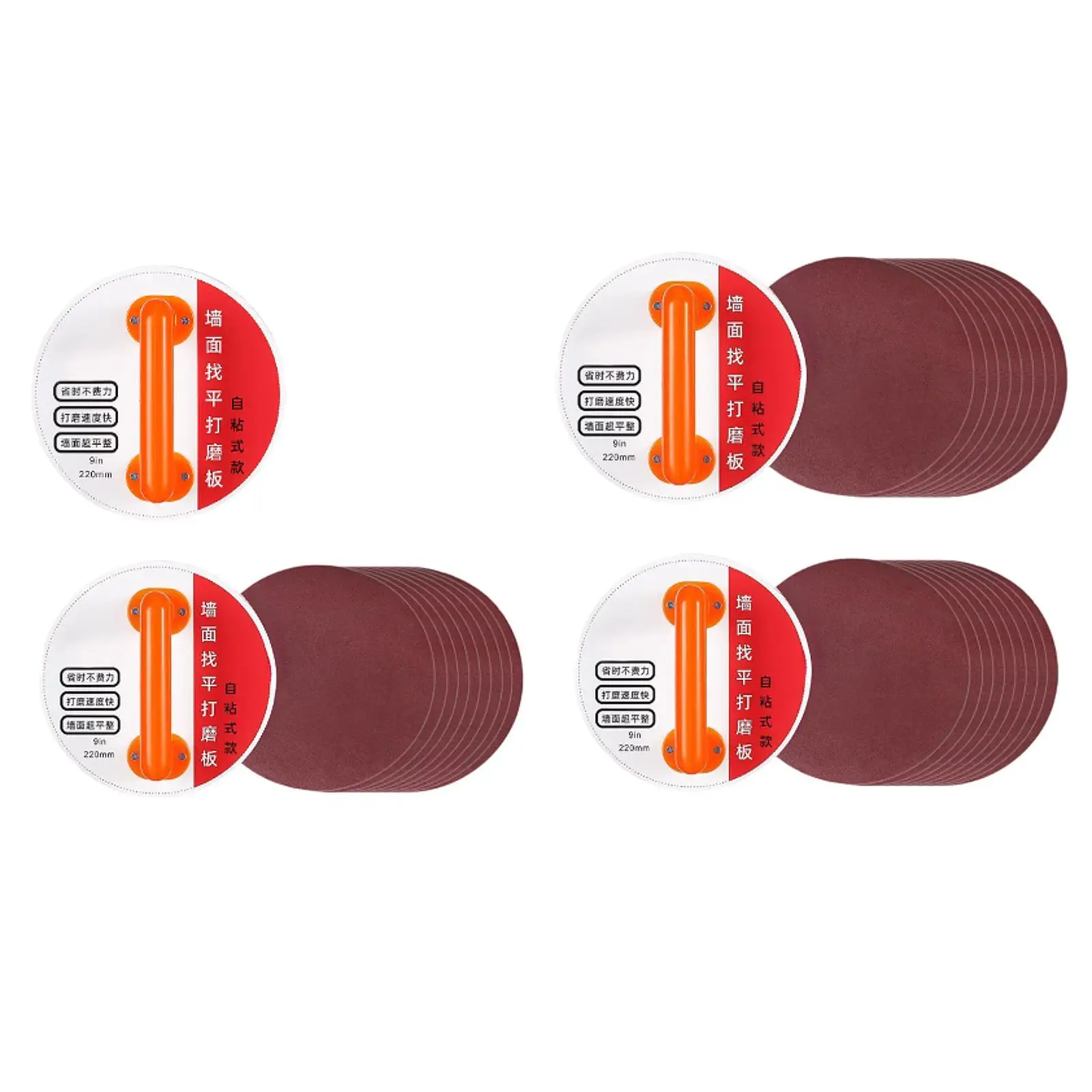 

Sandpaper Holder Handheld Sanding for Polishing Furniture Painting Projects