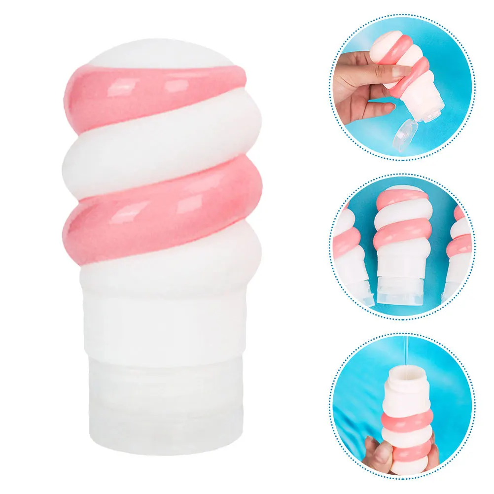 70Ml Premium Silicone Travel Bottles Reusable Portable Toiletry Containers for Daily Use Outdoor Adventure Travel