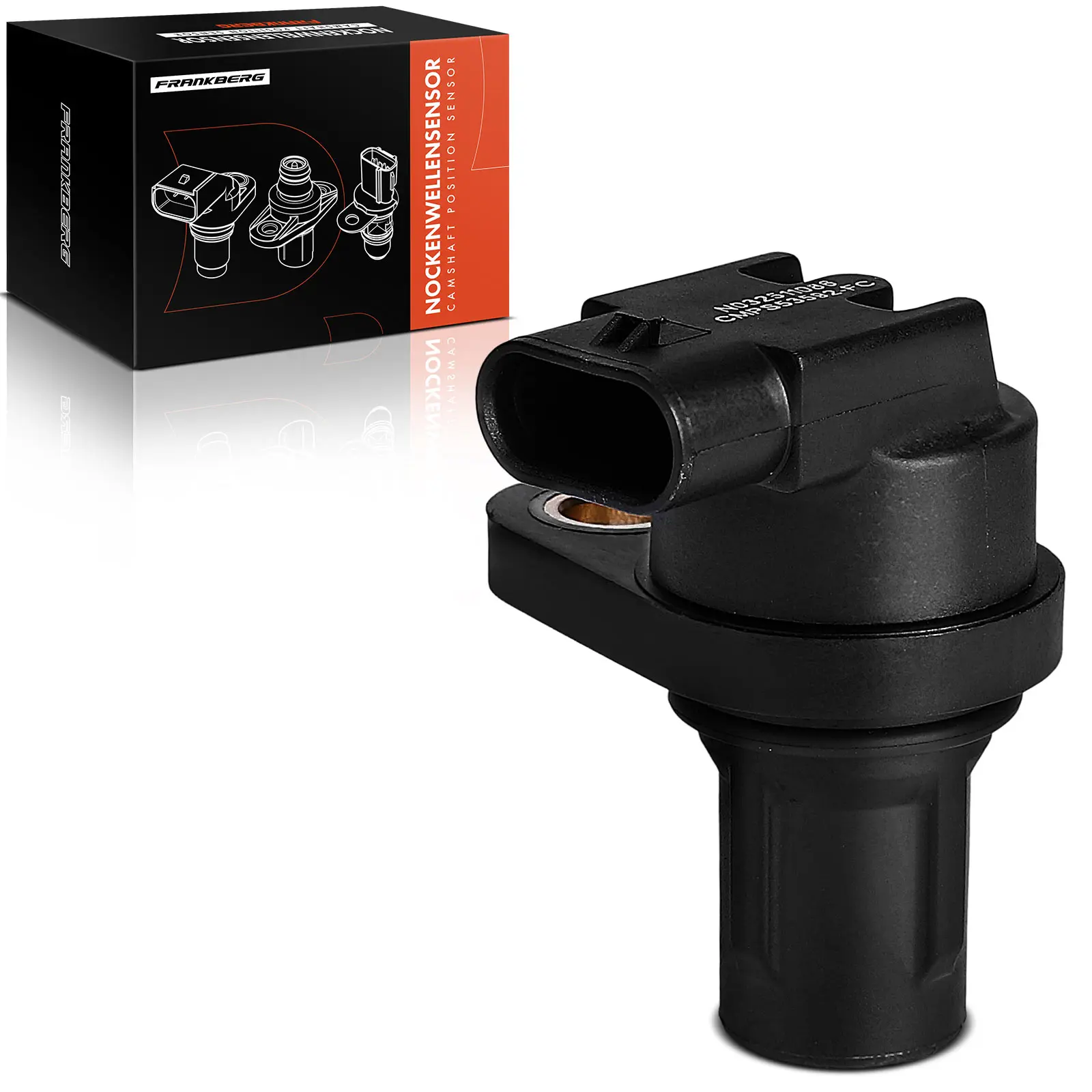 Frankberg 1x Nokkenaspositiesensor voor Mercedes-Benz Actros MP4/MP5 Antos Atego 3 281006128 0071535928 A0071535928