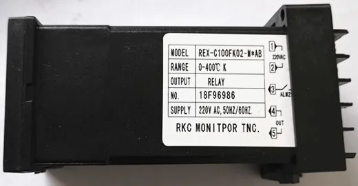 RKC temperature controller REX-C100 full intelligent PID digital display upper and lower limit return difference two-way alarm