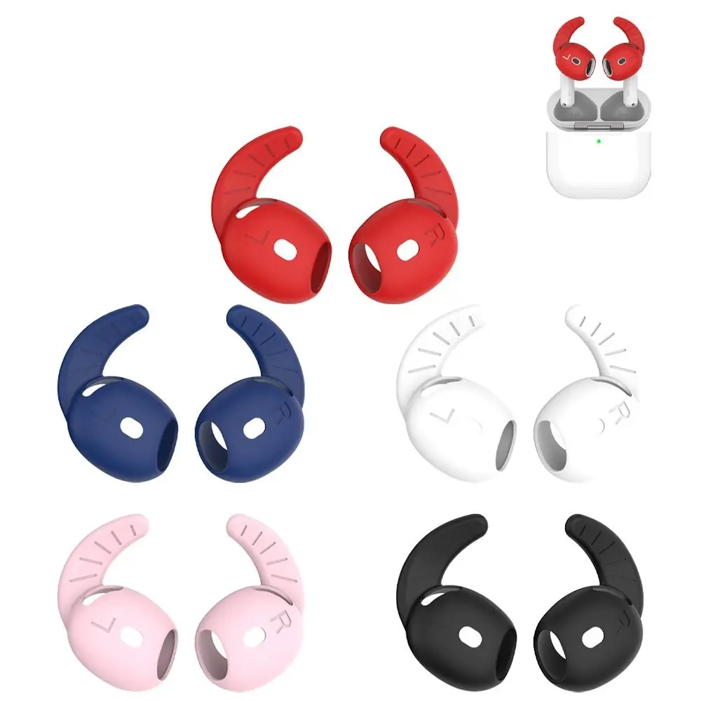 5Pairs Silicone Eartips Wings Hook Earcap Earbuds Headphone Accessories Earplug Ear Cover for AirPods 4