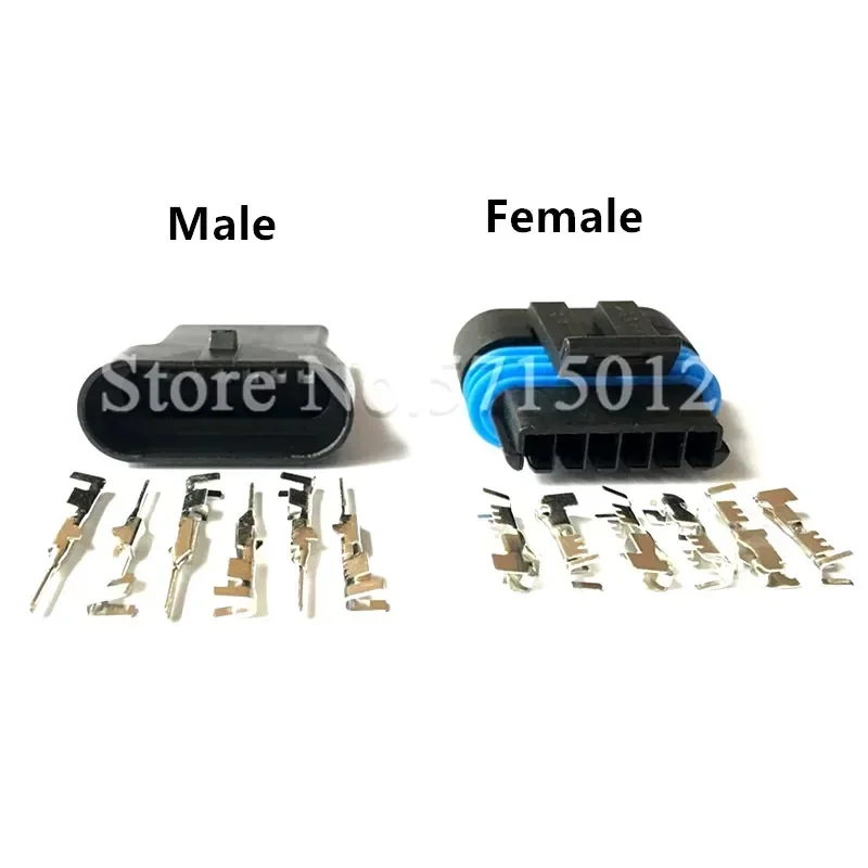 6 Hole 12066317 12162261 12162210 Metri-Pack 150.2 Sealed Automotive TPS Flat Accelerator Pedal Waterproof Connector