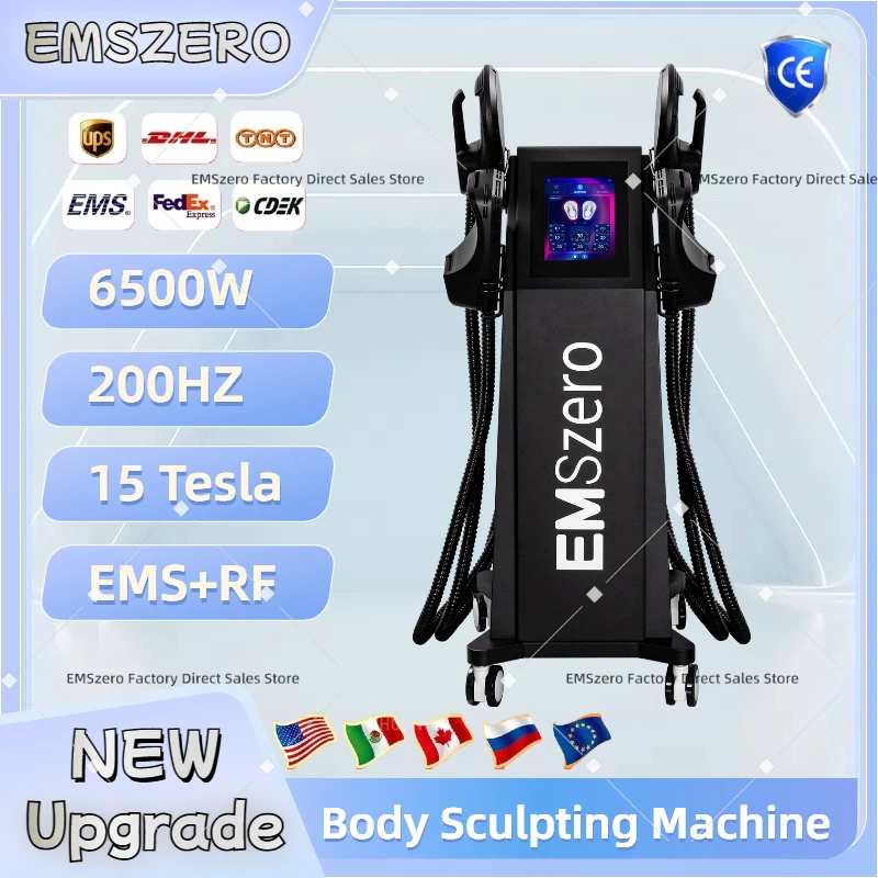 15 Tesla 6500W EMSzero Body Sculpt Weight Lose EMS Muscle Stimulate body Slimming Sculpting Fat Reduction Machine Hiemt Neo