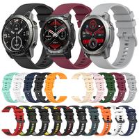 Silicone 22mm Sport Watchband for Zeblaze Vibe 7 Pro Strap Ares 3 Pro/Stratos 3 2/Btalk 2 Lite for Zeblaze GTR/GTS Bracelet Belt