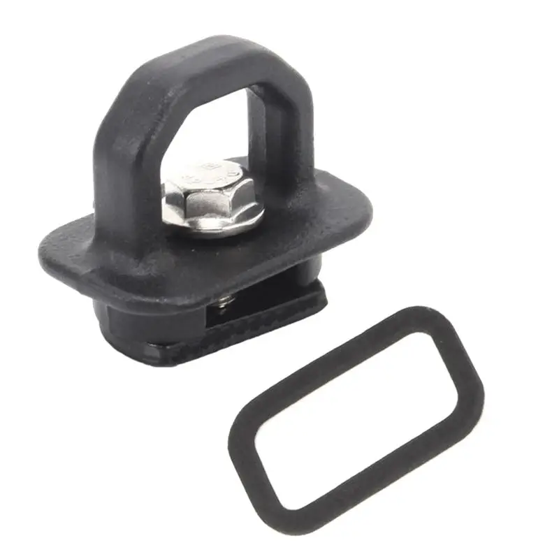Black Truck Bed Side Wall Anchors 4Pcs Set Tie Downs Anchor For Chevy Silverdo Pickup Anchor Truck Bed Durable