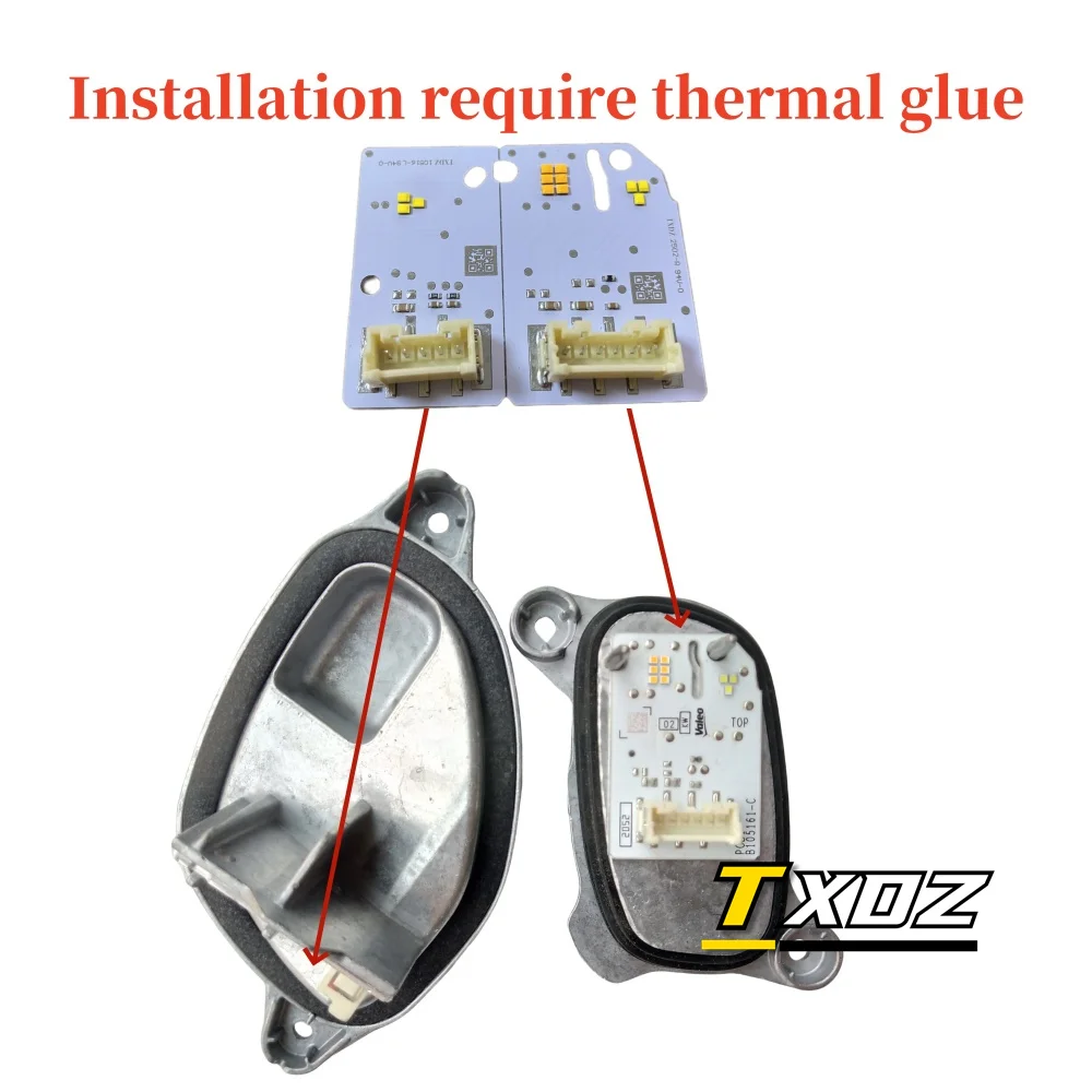 White DRL Boards For BMW 1 2 Series F40 F44 Gran Coupé 118i 218i M235iX LED Headlight Daytime Running Light DRL Modules