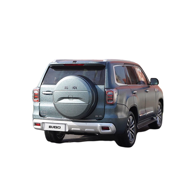 Diecast 1/18 escala pequim liga modelo carros pequim bj60 jeep suv jogar veículos brinquedos para meninos presente caixa original