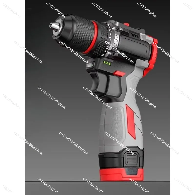 

Tapping Hand Drill Brushless Motor Rechargeable Small Steel Cannon Household Punching Multifunctional Impact Drilling Tool