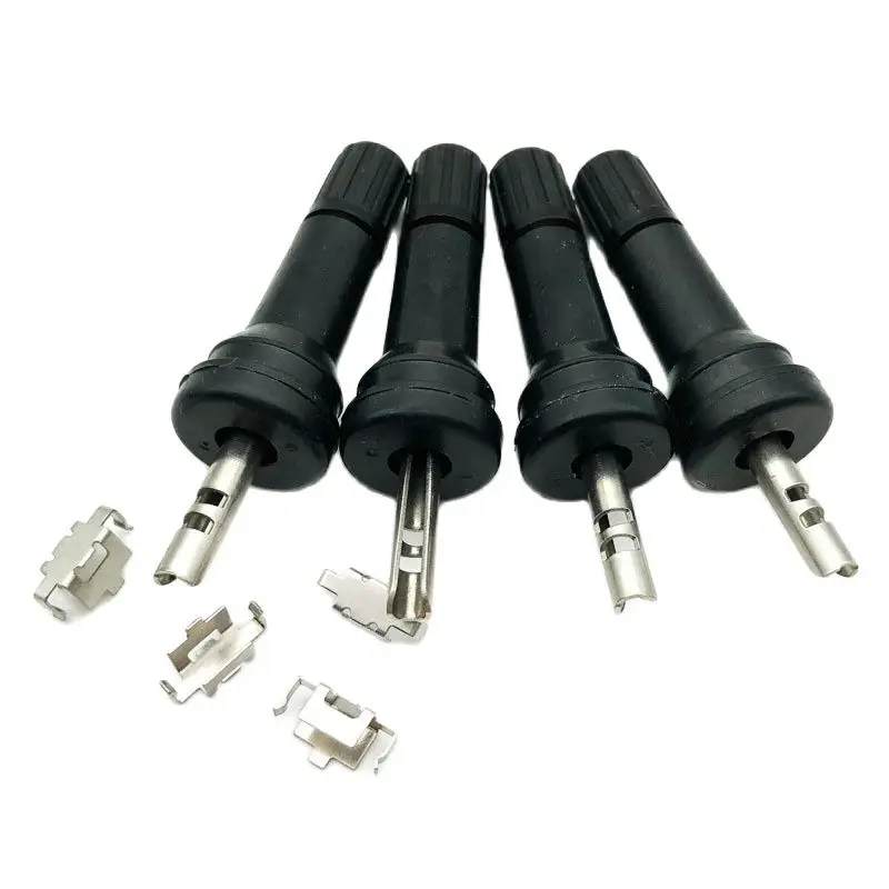 4pcs Rubber TPMS Tire Valves  for Mazda Nissan Mitsubishi Renault Fiat Chrysler Qashqai Sylphy Teana X-Trail