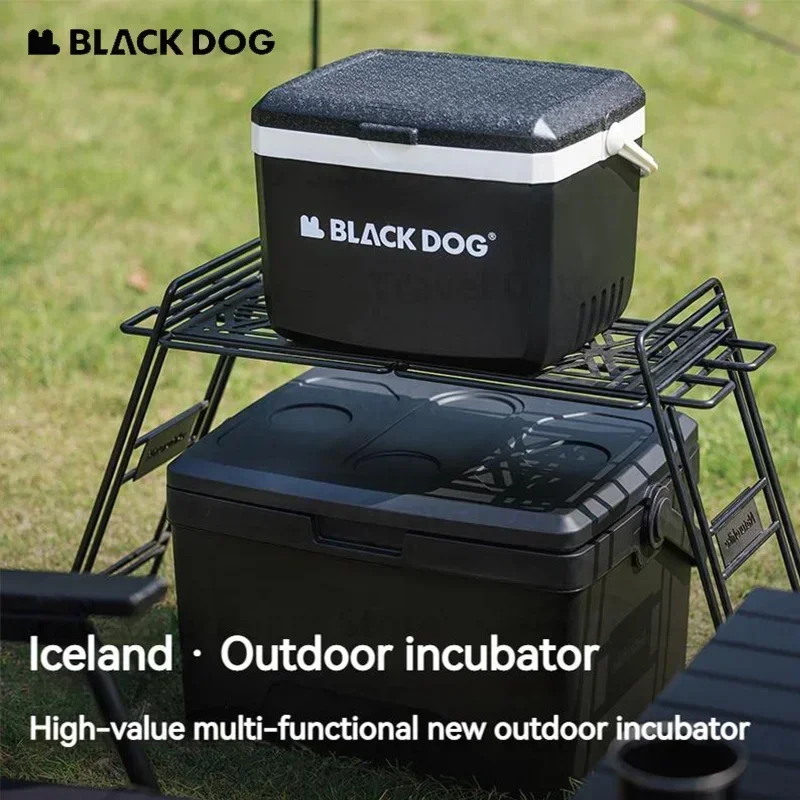 

Naturehike BLACKDOG Cooler Box Outdoor Camping Insulation Box Picnic Fresh Food Cooler Large Capacity Portable Refrigerator