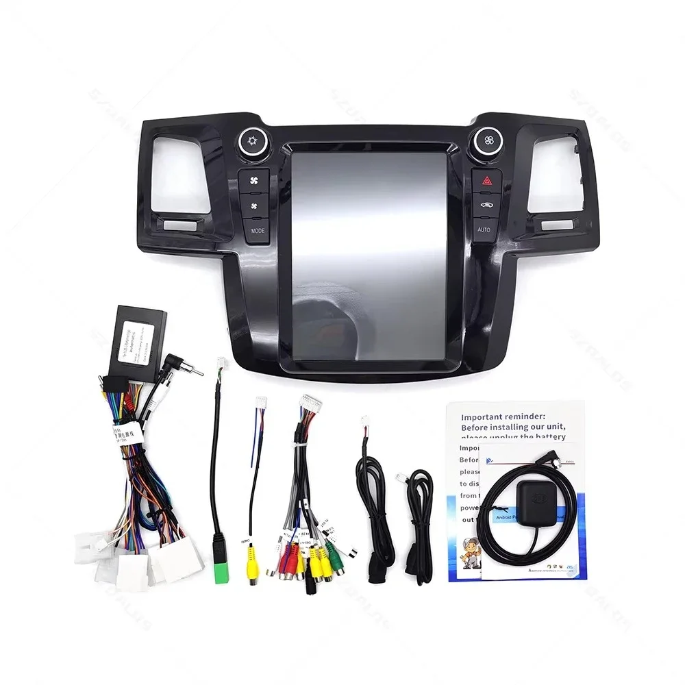 ShunDa 2 Din 9 Inch Android 11 Car Radio for Fortuner Hilux 2007 2008 2012 2014 2015 Bt Handsfree Phone Call Android Car Radio
