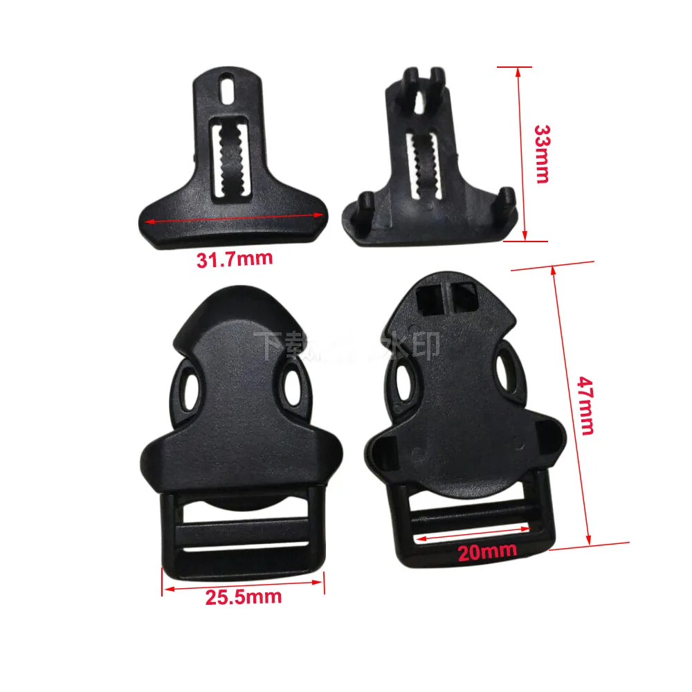 30Pcs 20Mm Black Po…