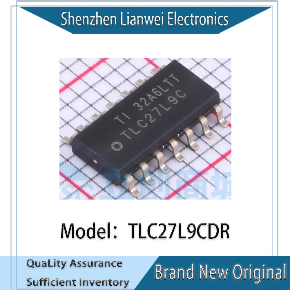 

100% New Original TLC27L9CDR TLC27L9C IC Chipset SOP-14