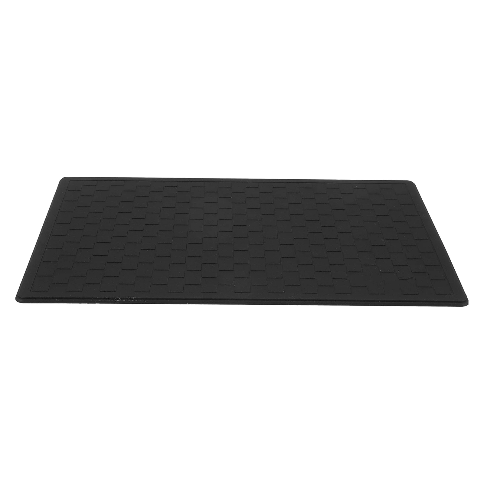 

Anti-slip Car Dash Pad PVC Cartoon Mat Black New Arrivals High Temp Resistant Non-slip Dashboard Accessories Storage Solution