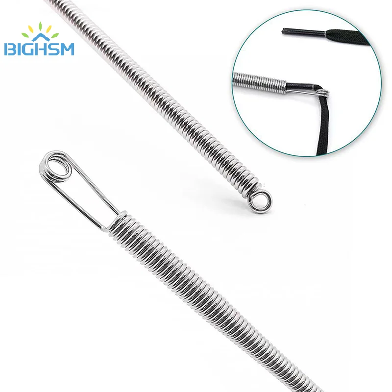 1/3Pcs Flexible Drawstring Threader Quick Threading Spring Designed String Pull Tools Multipurpose Drawstring Stringing Tool