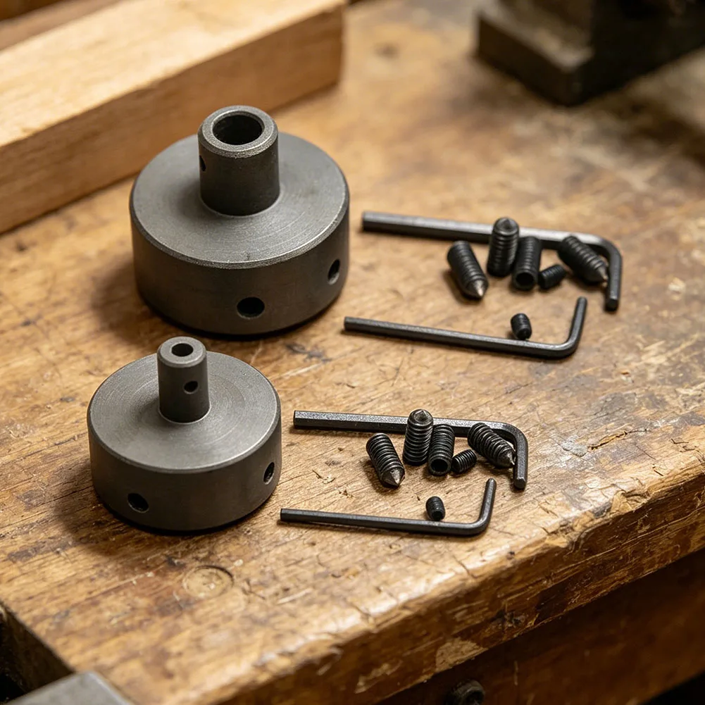 For Mini Lathe Accessory Round Chuck Used in For woodworking for Bead Turning and Secure Mounting of Long Wood Sections
