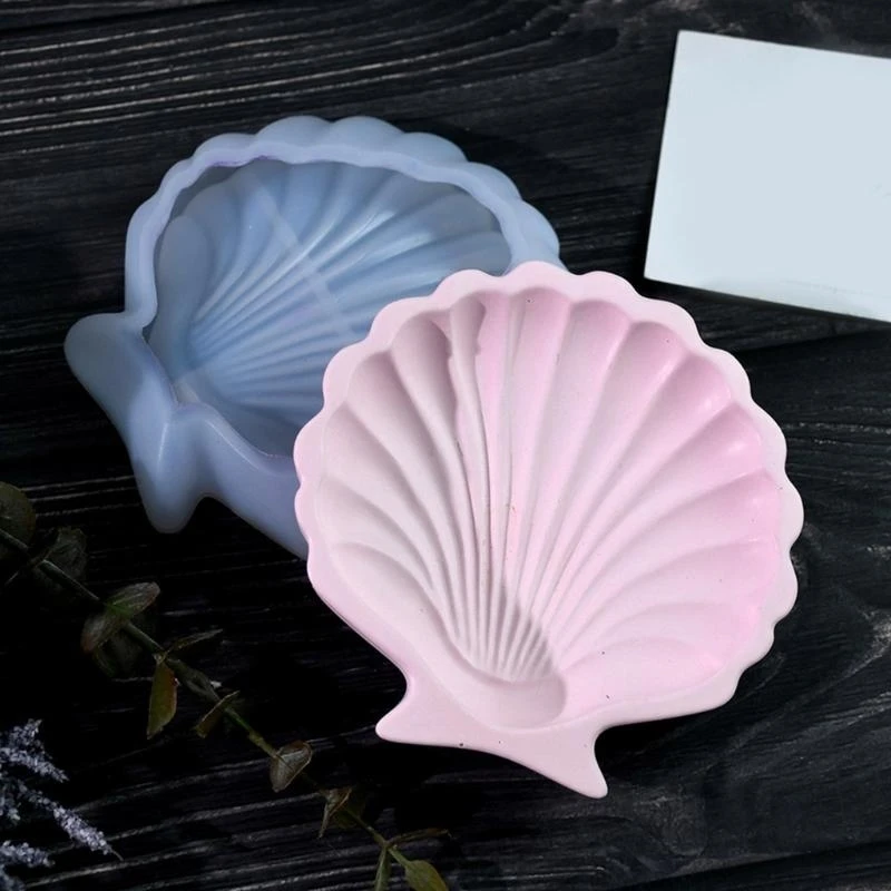 

Художественные ракушки, силиконовая форма для подноса, мягкие силиконовые ракушки, дизайн формы для подноса, уникальная форма