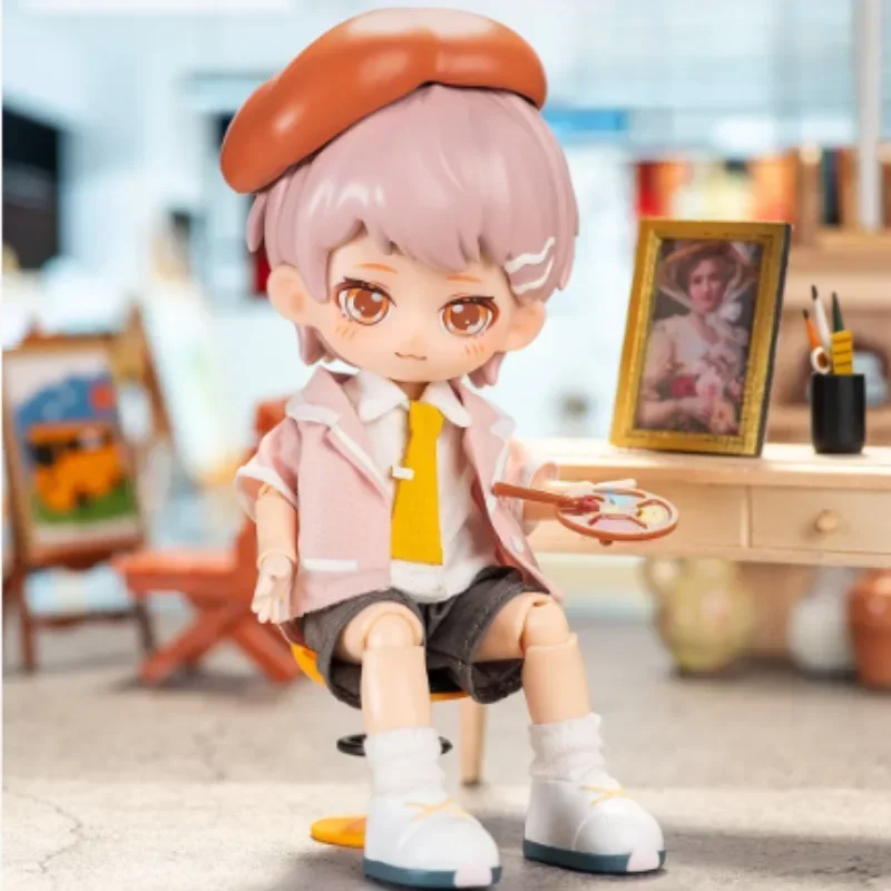 Male Classmate Series Mystery Box 1/12 Bjd Obtisu11 Dolls  Cute Action Anime Figure Kawaii Toys Girls Gift